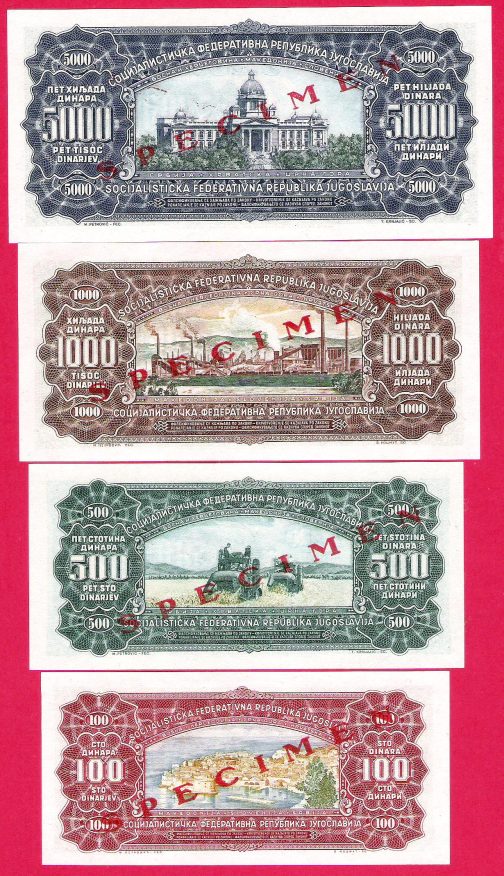 Specimen Komplet 1963 godina UNC - Image 3