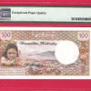 Sertifikat 100 Francs-1977 godina-PMG 65 - Image 2