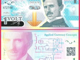 Polimer 1  VOLT Nikola Tesla 2013 godina UNC